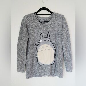 Studio Ghibli My Neighbor Totoro Elbow Patch Sweater